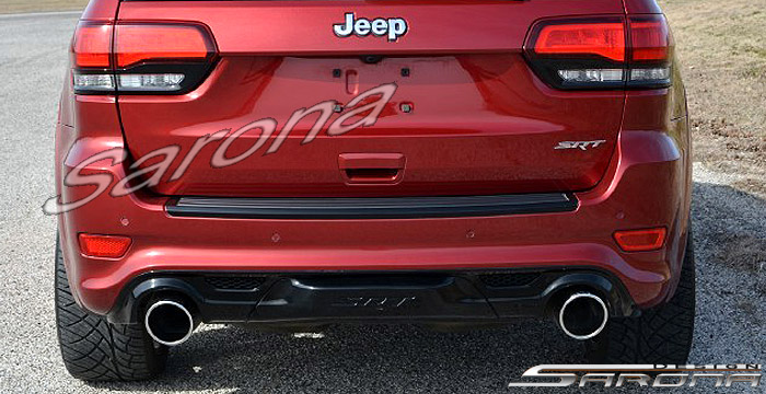 Custom Jeep Grand Cherokee  SUV/SAV/Crossover Rear Bumper (2011 - 2021) - $690.00 (Part #JP-005-RB)